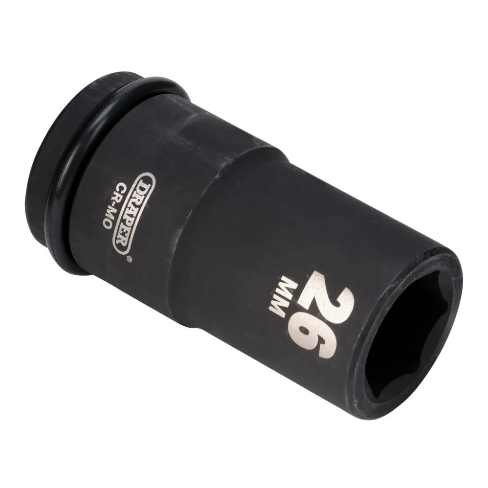 Draper Hi-TORQ® Deep Impact Socket, 3/4" Sq. Dr., 26mm