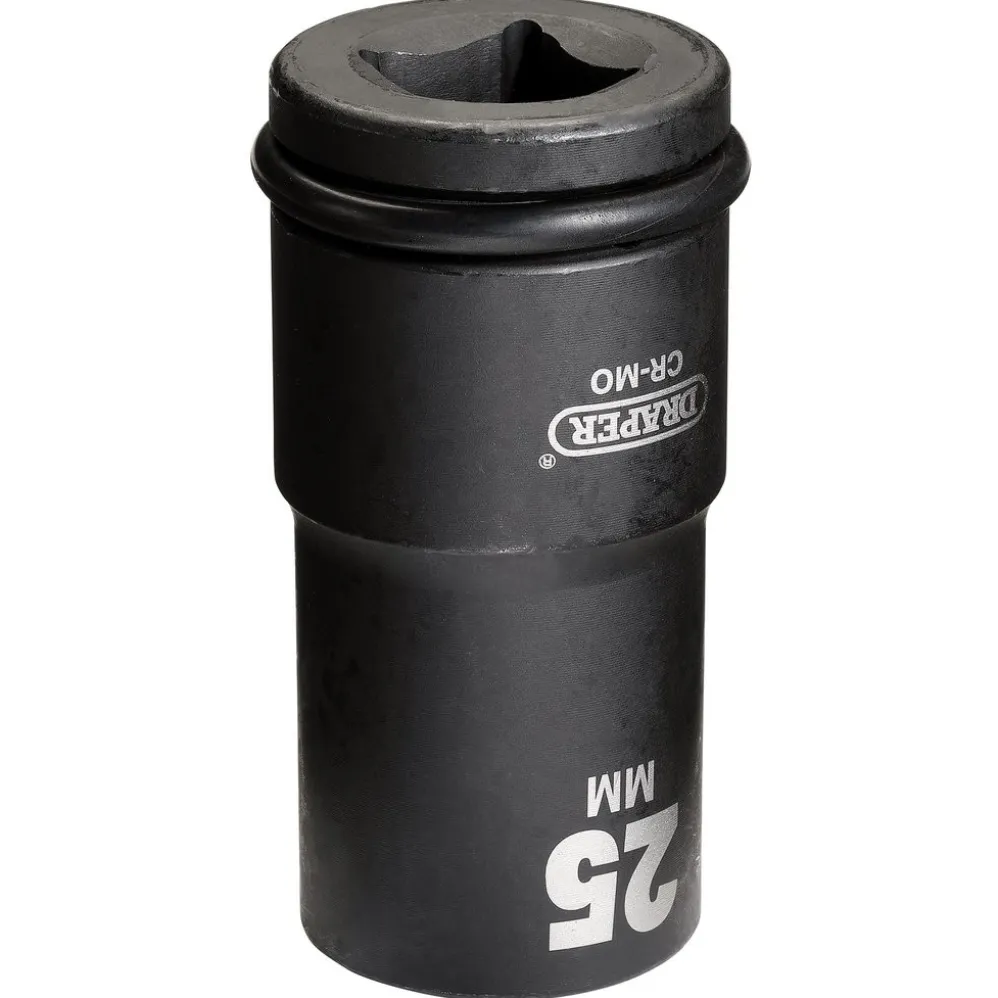 Draper Hi-TORQ® Deep Impact Socket, 3/4" Sq. Dr., 25mm