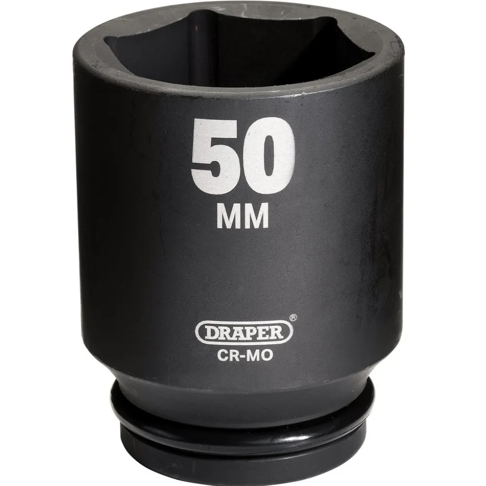 Draper Hi-TORQ® Deep Impact Socket, 3/4" Sq. Dr., 50mm