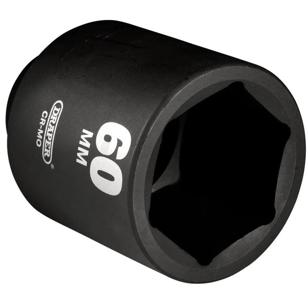 Draper Hi-TORQ® Deep Impact Socket, 3/4" Sq. Dr., 60mm