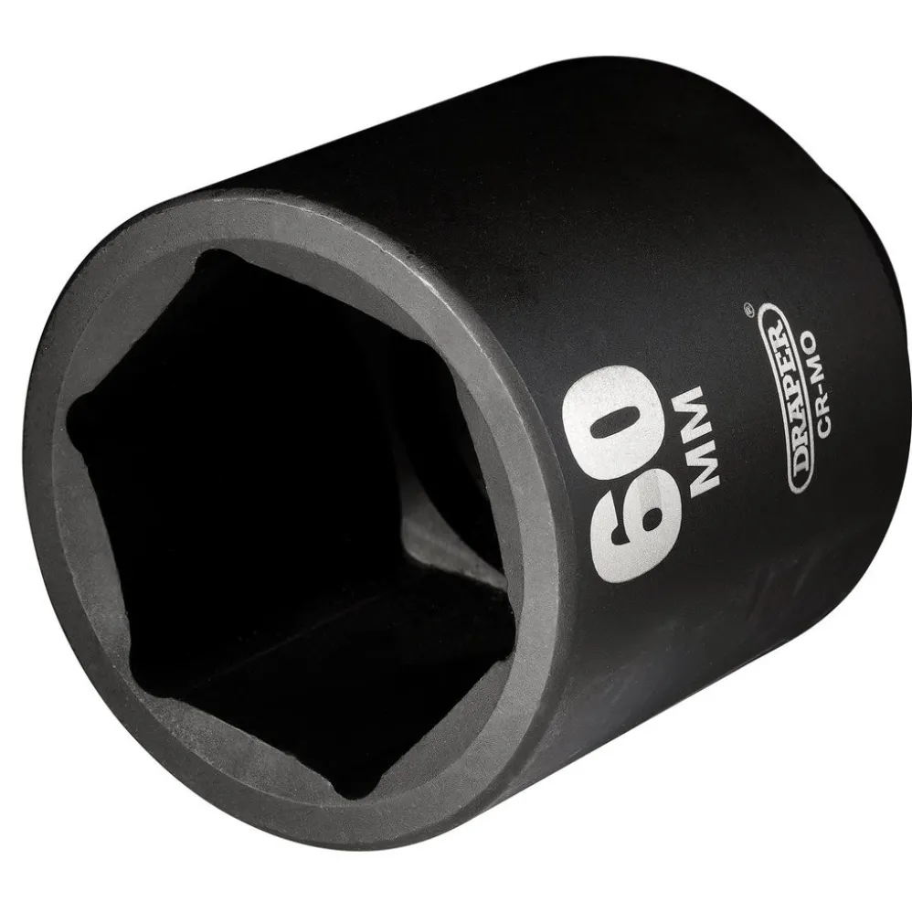 Draper Hi-TORQ® Deep Impact Socket, 3/4" Sq. Dr., 60mm
