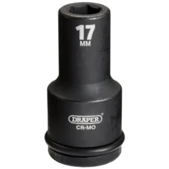 Draper Hi-TORQ® Deep Impact Socket, 3/4" Sq. Dr., 17mm
