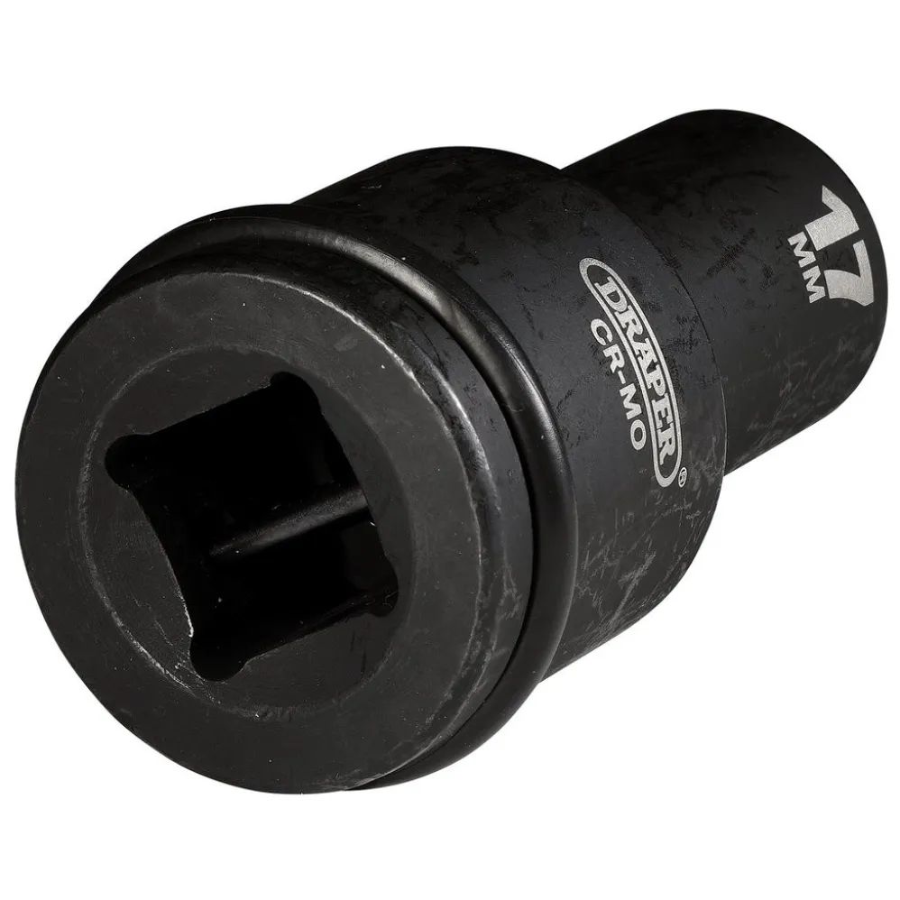 Draper Hi-TORQ® Deep Impact Socket, 3/4" Sq. Dr., 17mm