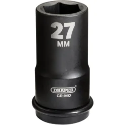 Draper Hi-TORQ® Deep Impact Socket, 3/4" Sq. Dr., 27mm