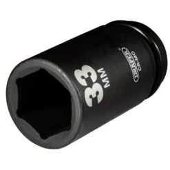 Draper Hi-TORQ® Deep Impact Socket, 3/4" Sq. Dr., 33mm
