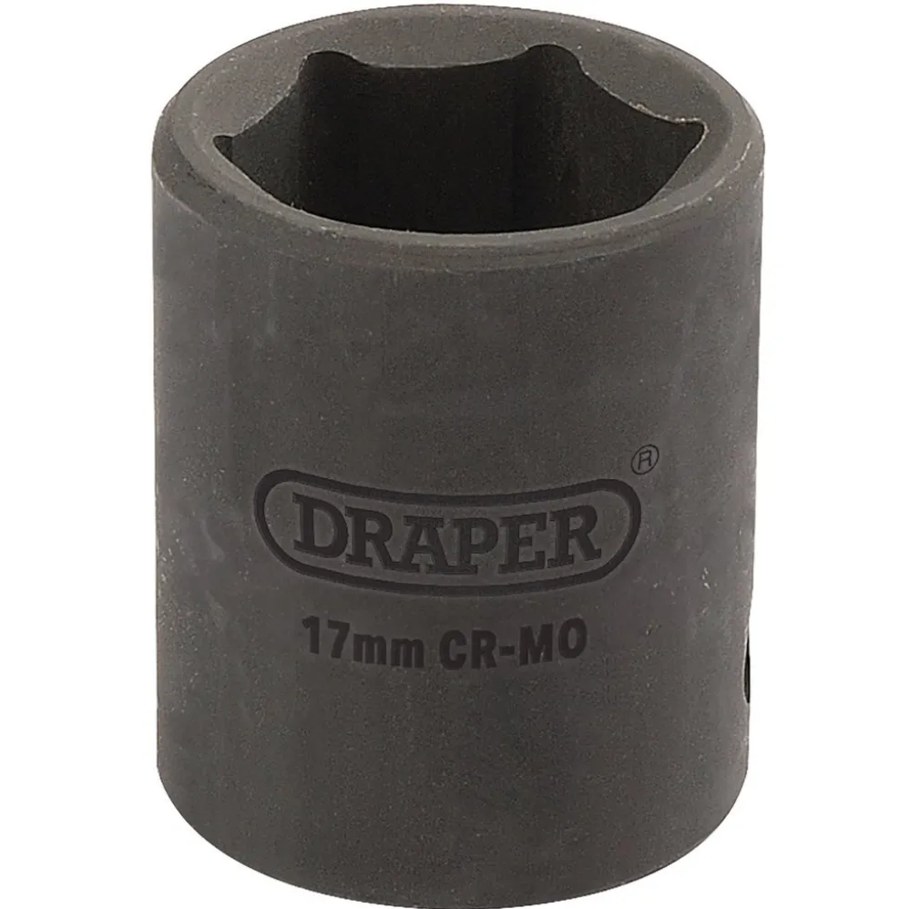 Draper HI-TORQ® Impact Socket, 1/2" Sq. Dr., 22mm