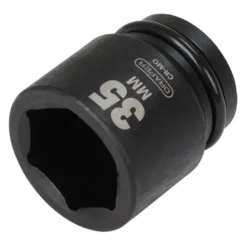 Draper Hi-TORQ® Impact Socket, 3/4" Sq. Dr., 35mm