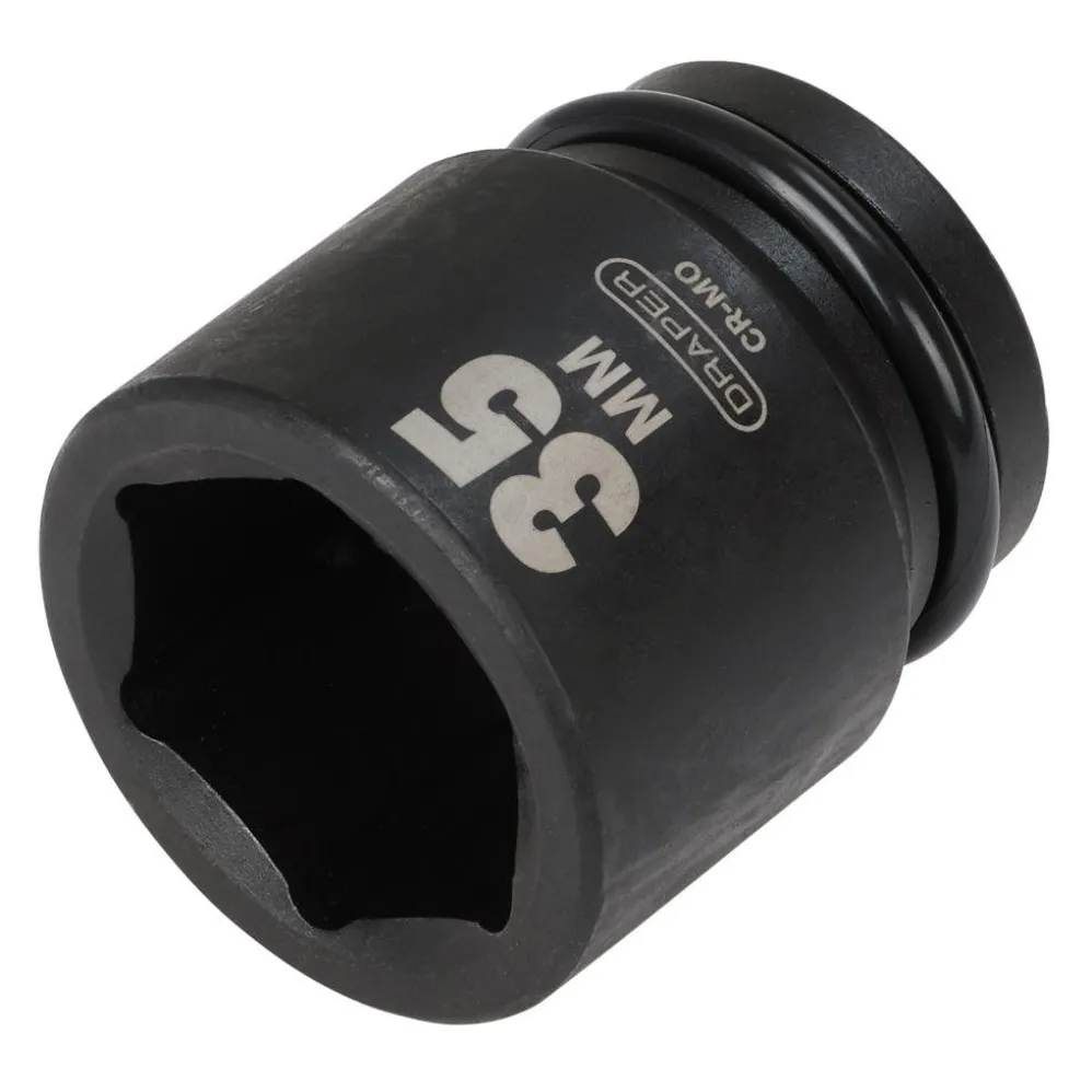 Draper Hi-TORQ® Impact Socket, 3/4" Sq. Dr., 35mm
