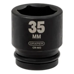 Draper Hi-TORQ® Impact Socket, 3/4" Sq. Dr., 35mm