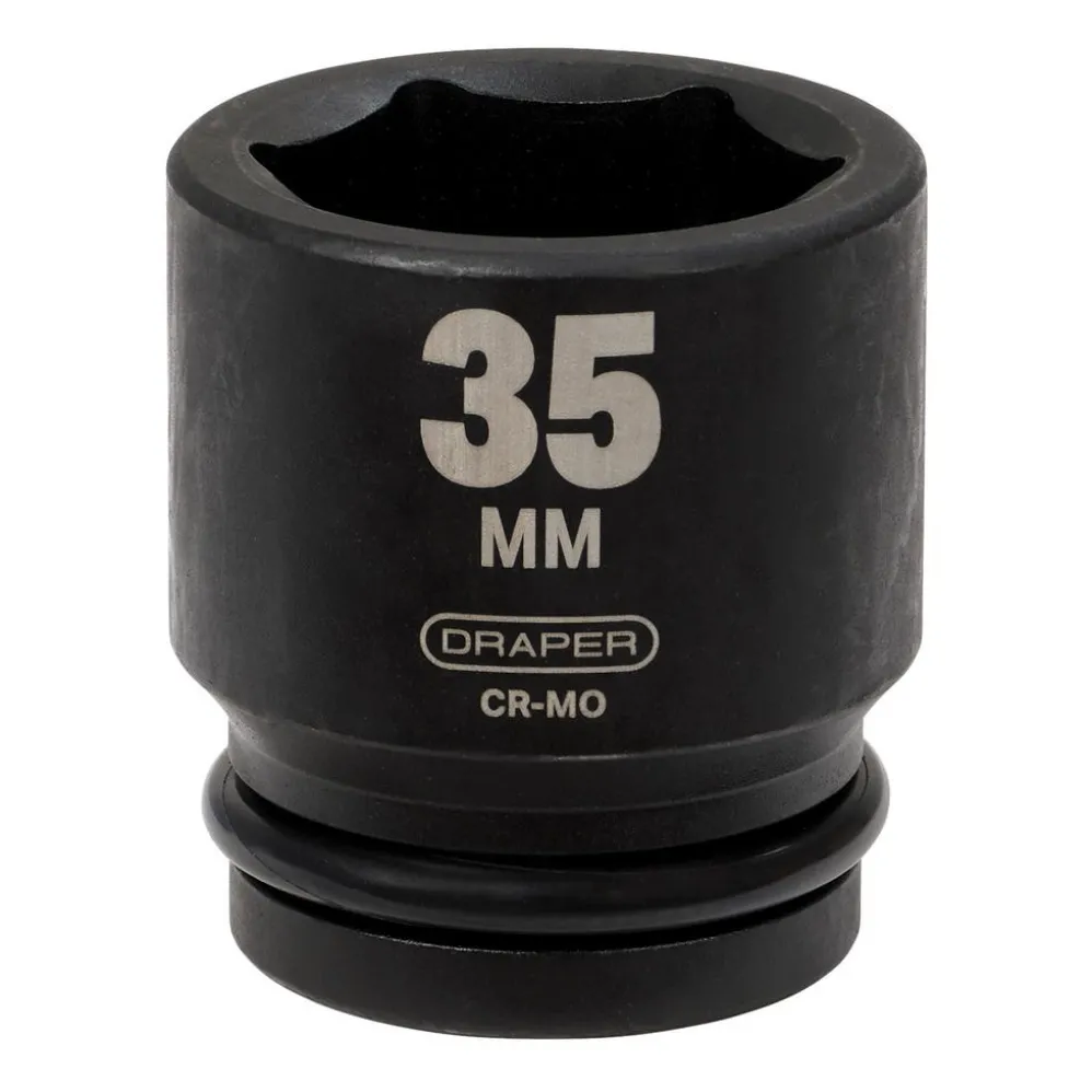 Draper Hi-TORQ® Impact Socket, 3/4" Sq. Dr., 35mm