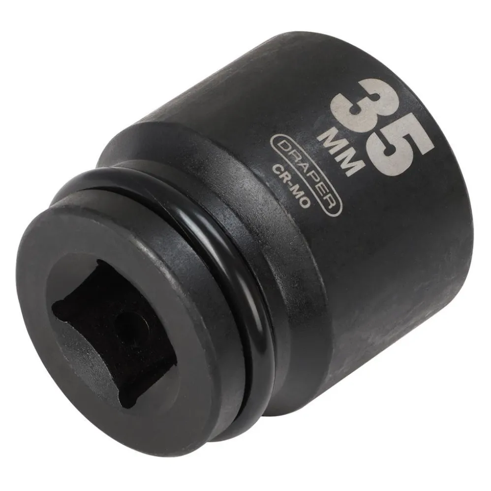 Draper Hi-TORQ® Impact Socket, 3/4" Sq. Dr., 35mm