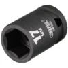 Draper HI-TORQ® Impact Socket, 1/2" Sq. Dr., 17mm