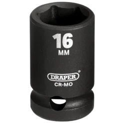 Draper HI-TORQ® Impact Socket, 1/2" Sq. Dr., 16mm