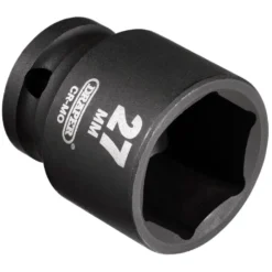 Draper HI-TORQ® Impact Socket, 1/2" Sq. Dr., 27mm