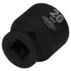 Draper Hi-TORQ® Impact Socket, 3/8" Sq. Dr., 20mm