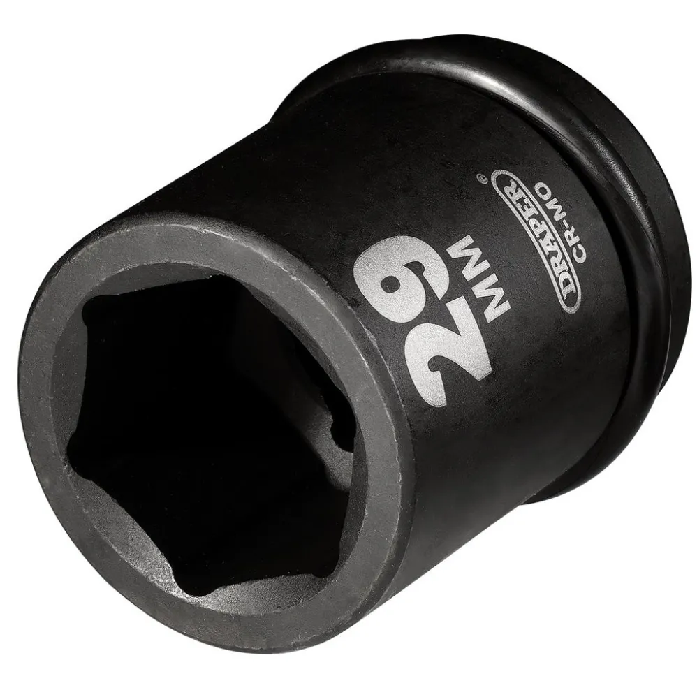 Draper Hi-TORQ® Impact Socket, 3/4" Sq. Dr., 29mm
