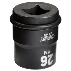 Draper Hi-TORQ® Impact Socket, 3/4" Sq. Dr., 26mm