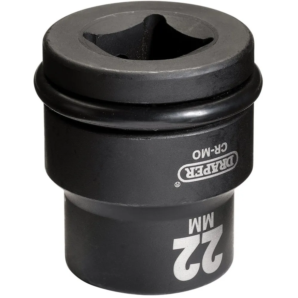 Draper Hi-TORQ® Impact Socket, 3/4" Sq. Dr., 22mm