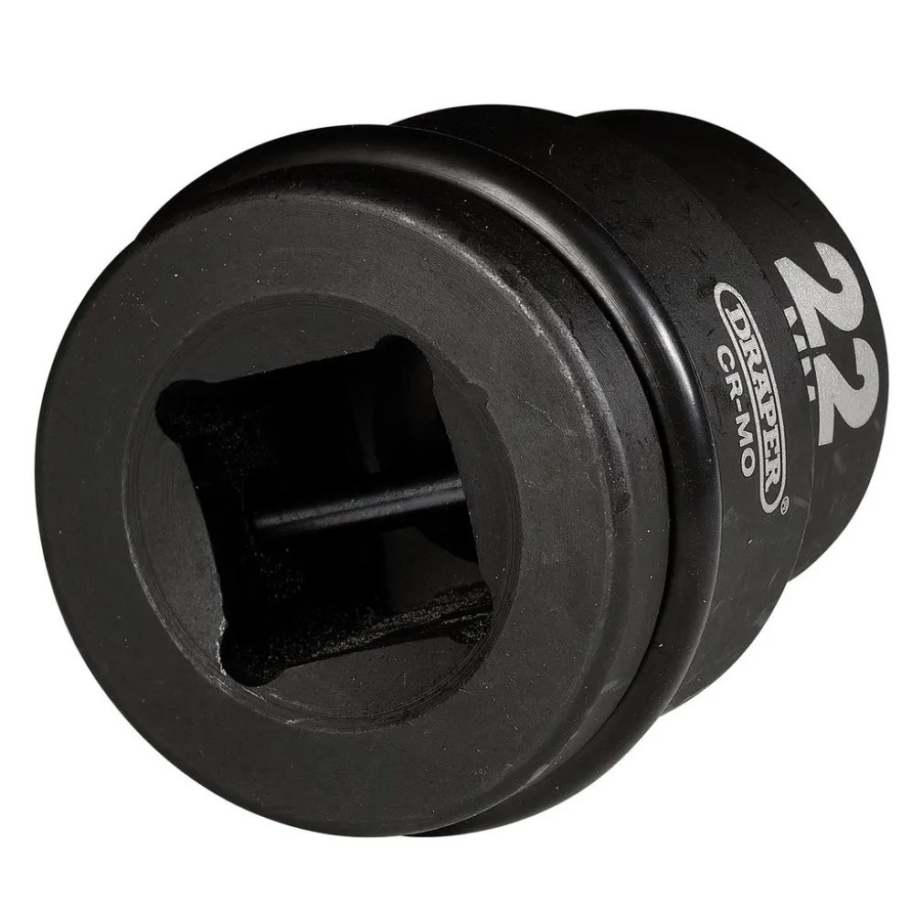 Draper Hi-TORQ® Impact Socket, 3/4" Sq. Dr., 22mm