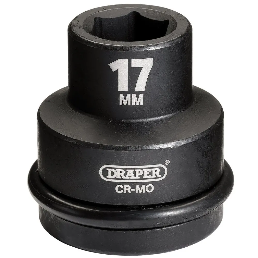 Draper Hi-TORQ® Impact Socket, 3/4" Sq. Dr., 17mm
