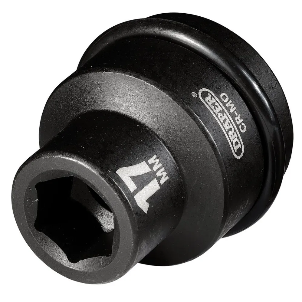 Draper Hi-TORQ® Impact Socket, 3/4" Sq. Dr., 17mm