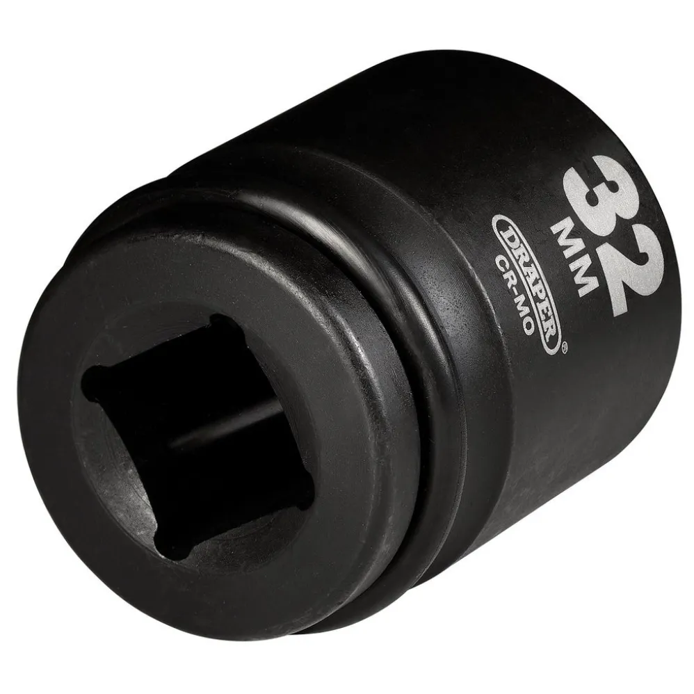 Draper Hi-TORQ® Impact Socket, 3/4" Sq. Dr., 32mm