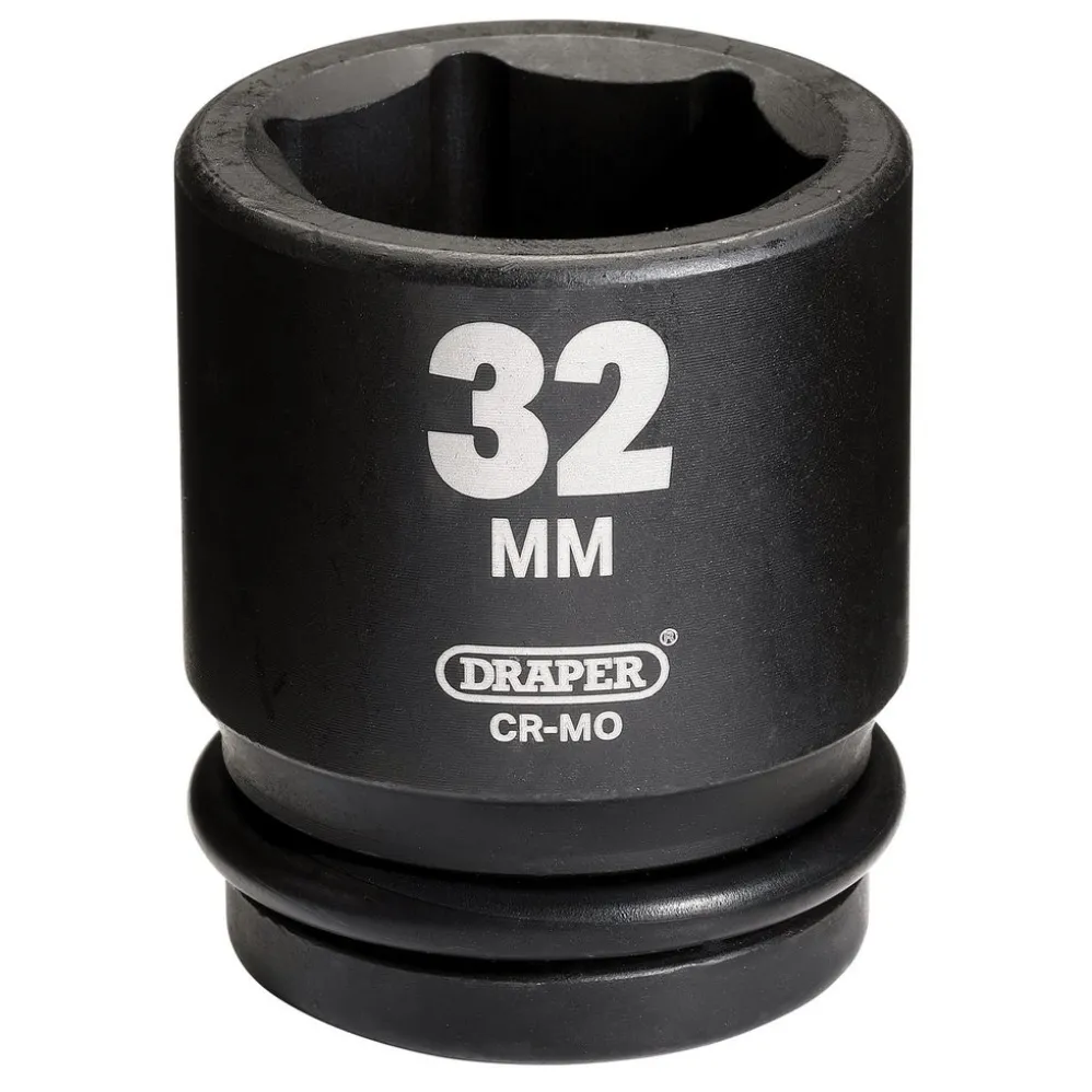 Draper Hi-TORQ® Impact Socket, 3/4" Sq. Dr., 32mm