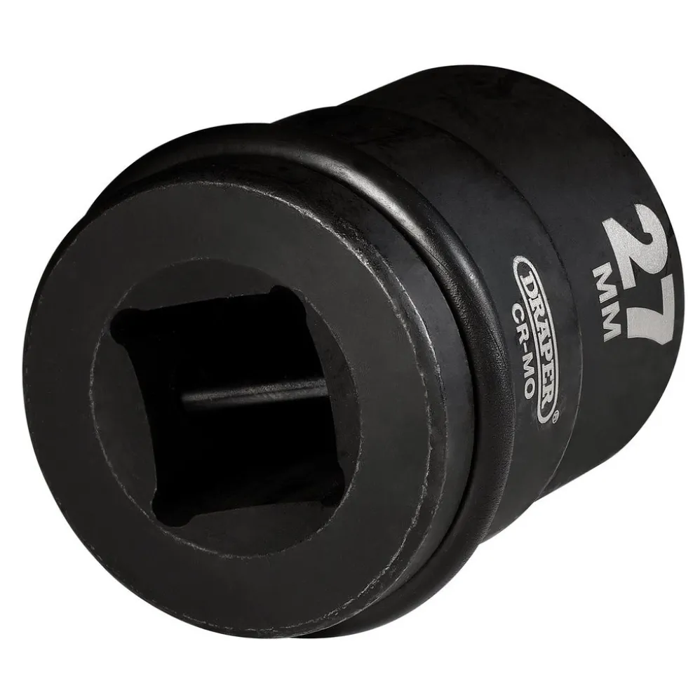 Draper Hi-TORQ® Impact Socket, 3/4" Sq. Dr., 27mm