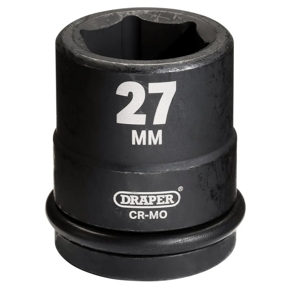 Draper Hi-TORQ® Impact Socket, 3/4" Sq. Dr., 27mm