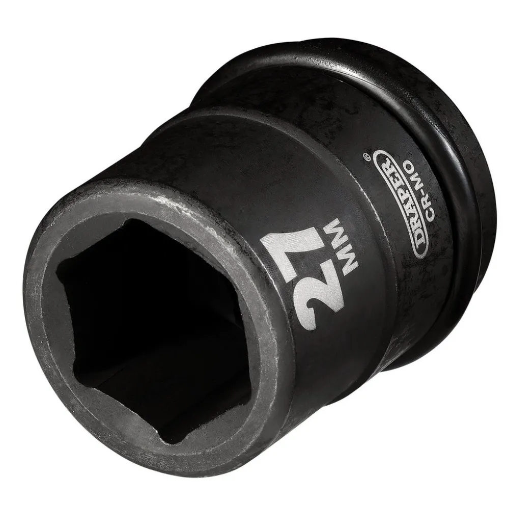 Draper Hi-TORQ® Impact Socket, 3/4" Sq. Dr., 27mm