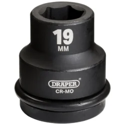 Draper Hi-TORQ® Impact Socket, 3/4" Sq. Dr., 19mm