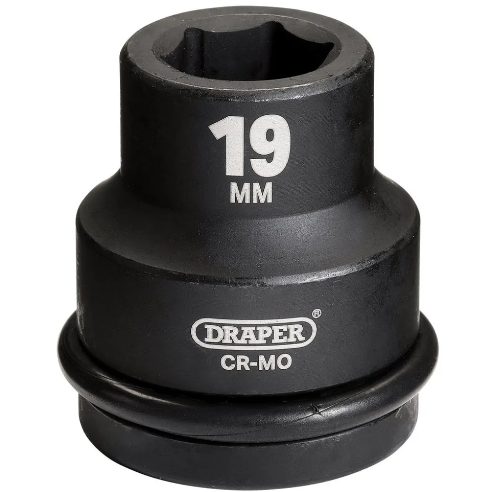 Draper Hi-TORQ® Impact Socket, 3/4" Sq. Dr., 19mm