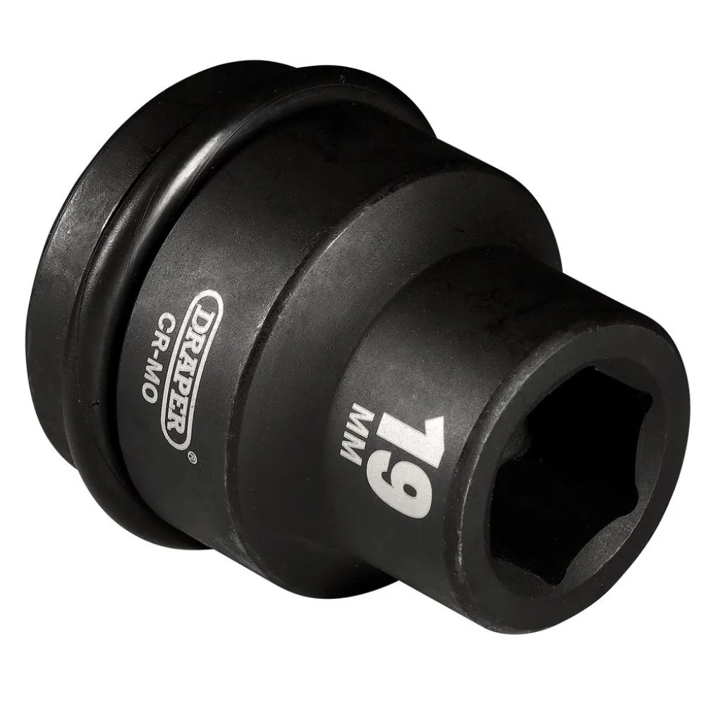 Draper Hi-TORQ® Impact Socket, 3/4" Sq. Dr., 19mm