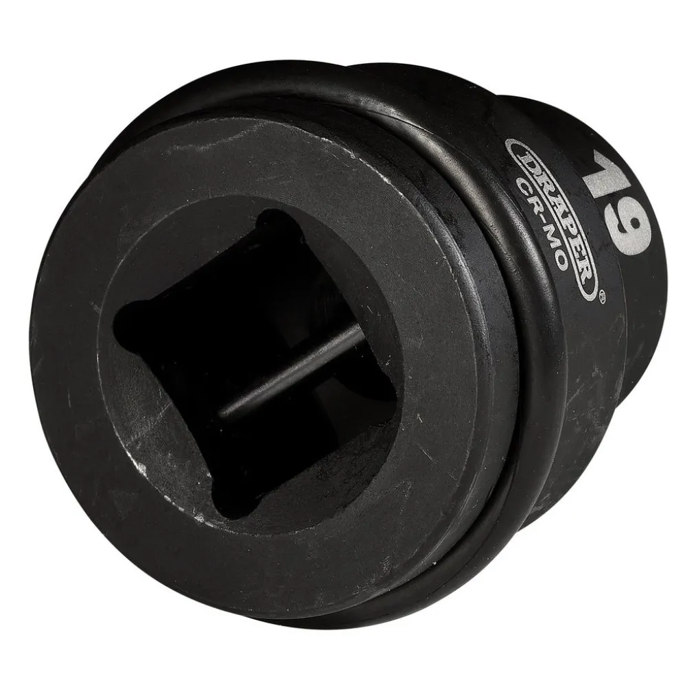 Draper Hi-TORQ® Impact Socket, 3/4" Sq. Dr., 19mm