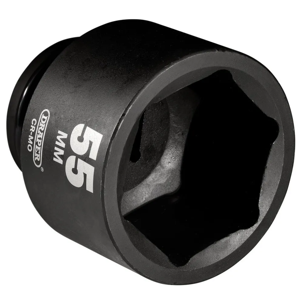 Draper Hi-TORQ® Impact Socket, 3/4" Sq. Dr., 55mm