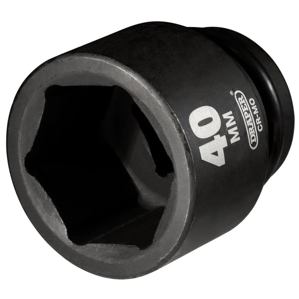 Draper Hi-TORQ® Impact Socket, 3/4" Sq. Dr., 40mm