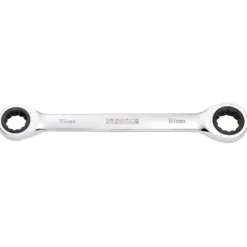 Draper HI-TORQ® Metric Double Ratchet Ring Spanner, 16 x 18mm