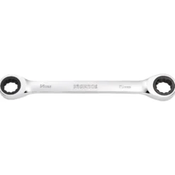 Draper HI-TORQ® Metric Double Ratchet Ring Spanner, 14 x 15mm