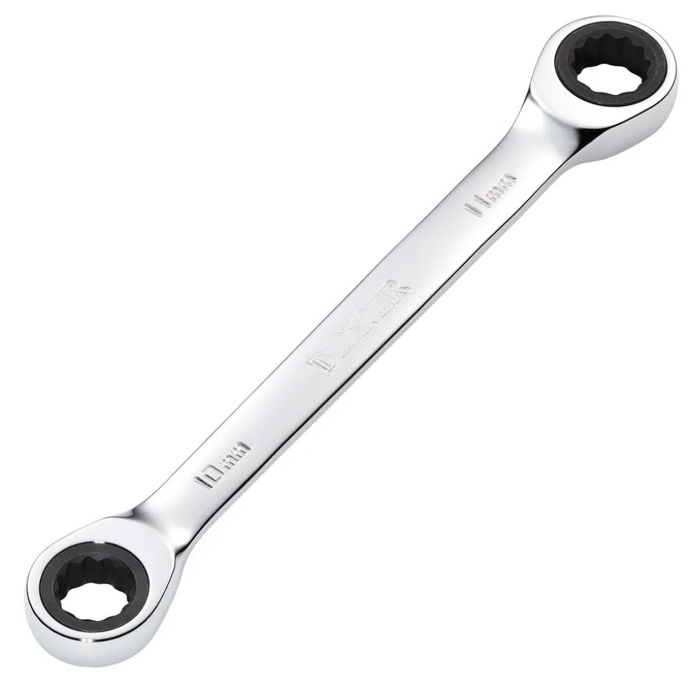 Draper HI-TORQ® Metric Double Ratchet Ring Spanner, 10 x 11mm