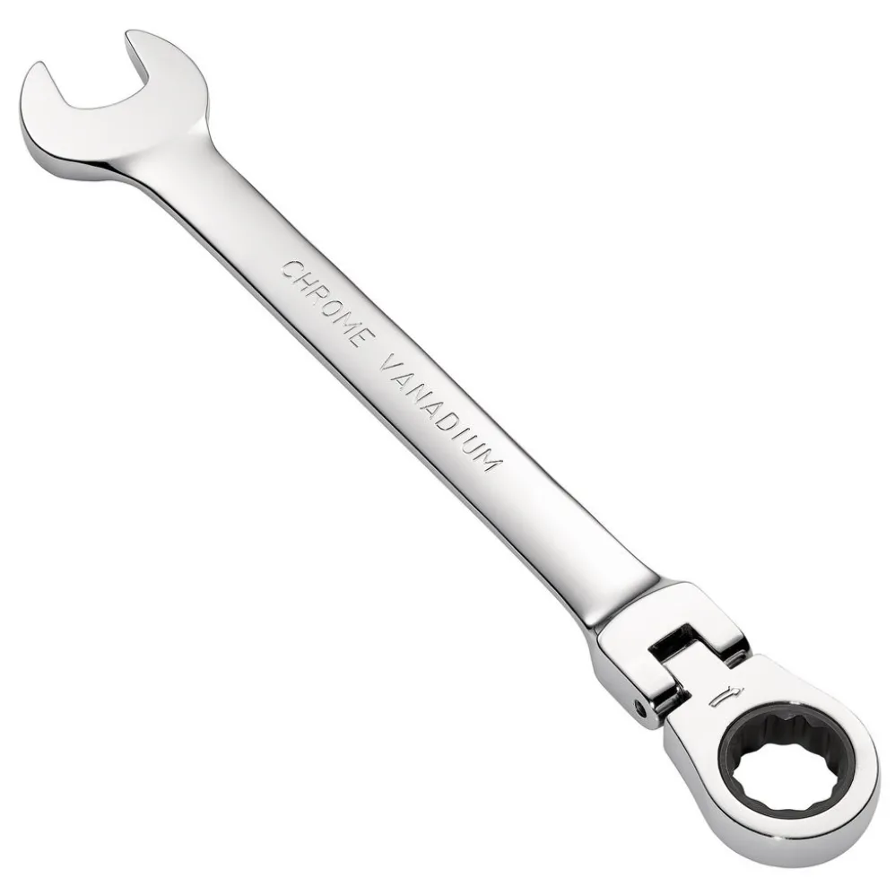 Draper HI-TORQ® Metric Flexible Head Ratcheting Combination Spanner, 21mm