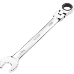 Draper HI-TORQ® Metric Flexible Head Ratcheting Combination Spanner, 21mm