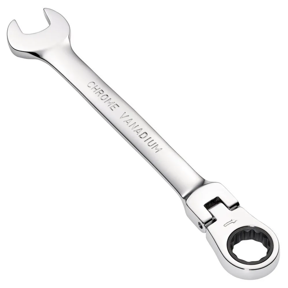 Draper HI-TORQ® Metric Flexible Head Ratcheting Combination Spanner, 19mm