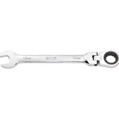 Draper HI-TORQ® Metric Flexible Head Ratcheting Combination Spanner, 18mm