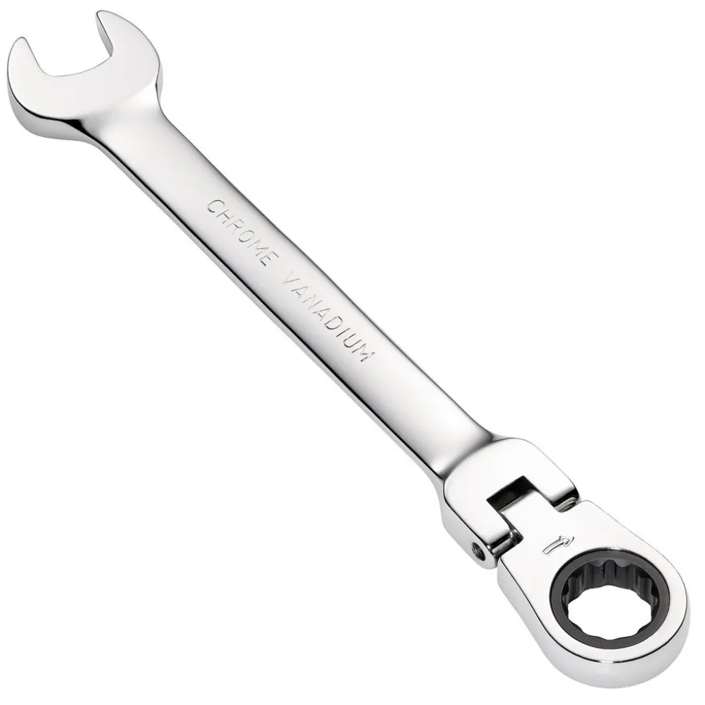 Draper HI-TORQ® Metric Flexible Head Ratcheting Combination Spanner, 16mm