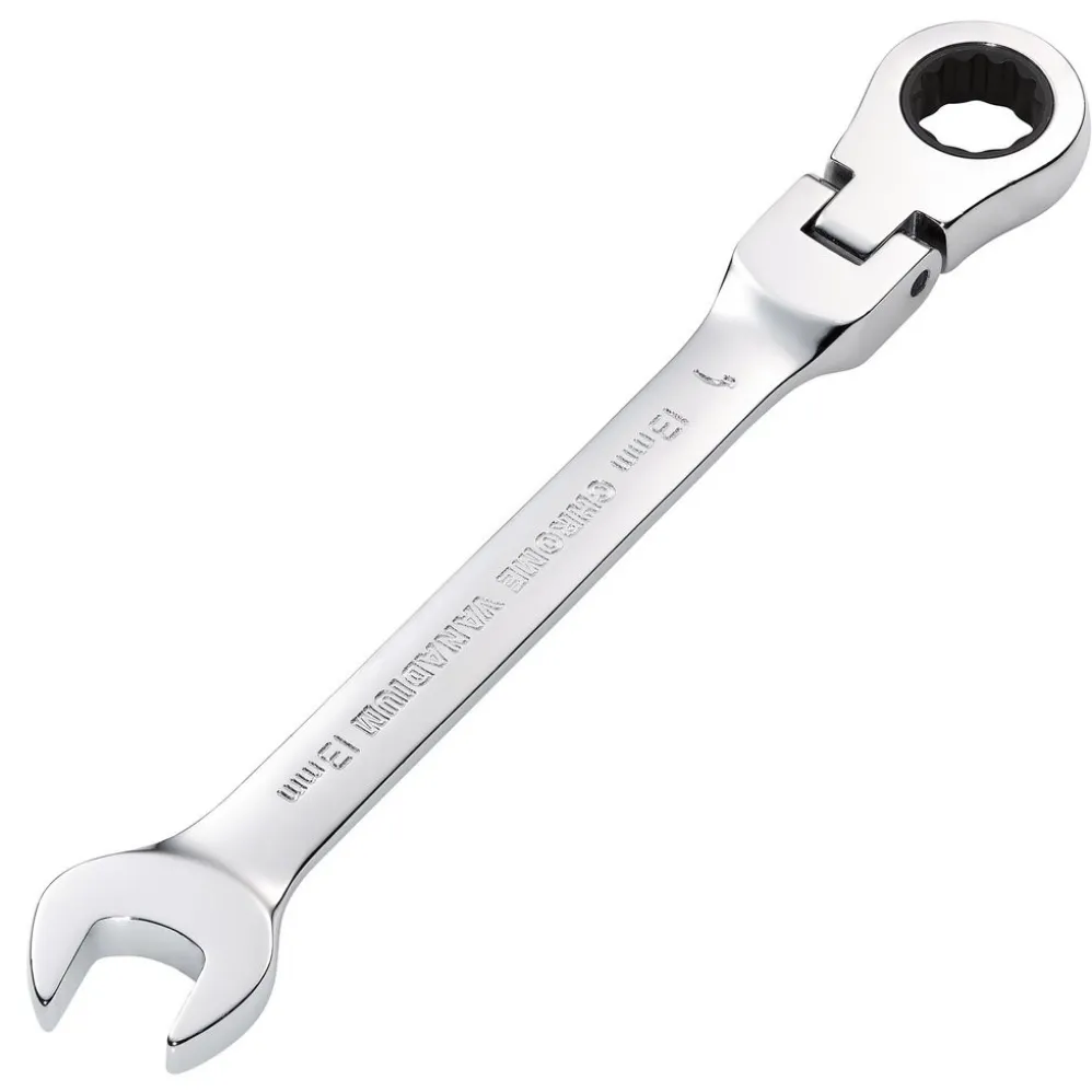 Draper HI-TORQ® Metric Flexible Head Ratcheting Combination Spanner, 13mm
