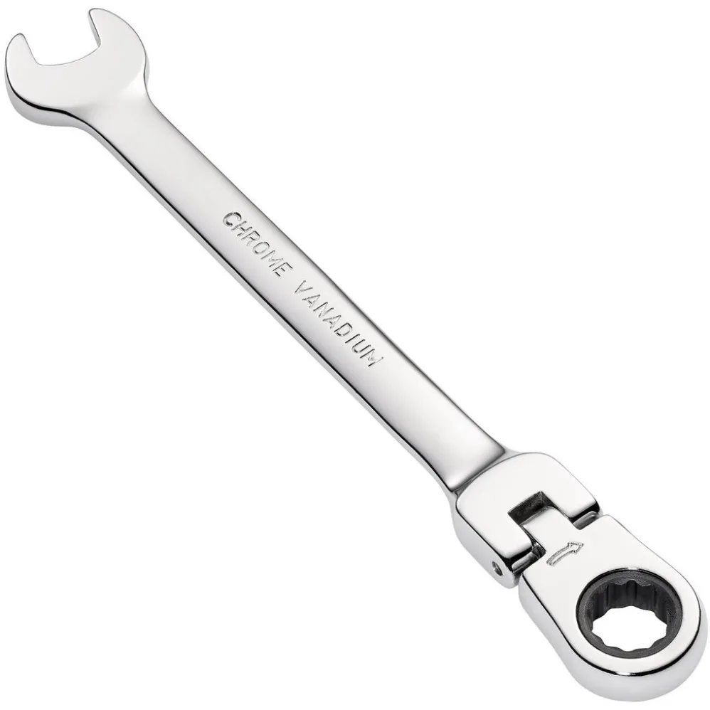 Draper HI-TORQ® Metric Flexible Head Ratcheting Combination Spanner, 11mm
