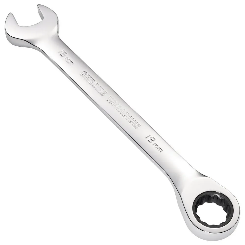 Draper HI-TORQ® Metric Reversible Ratcheting Combination Spanner, 19mm