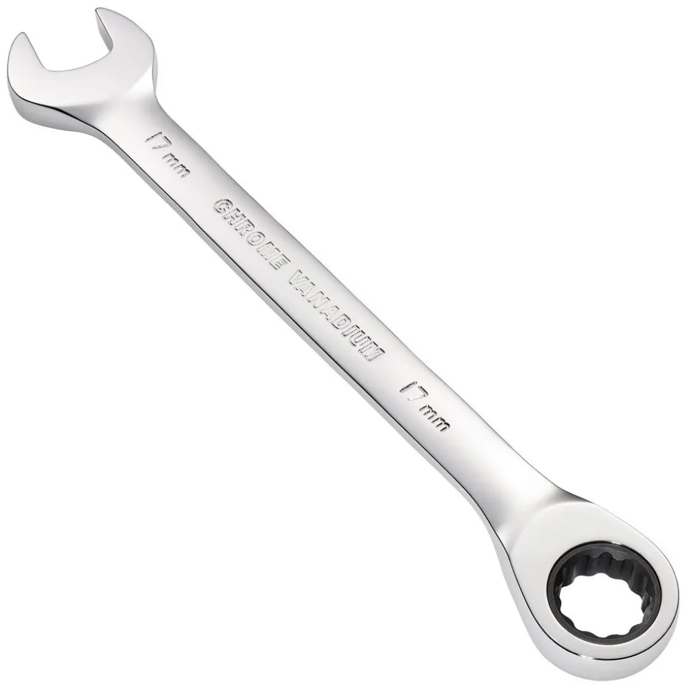 Draper HI-TORQ® Metric Reversible Ratcheting Combination Spanner, 17mm