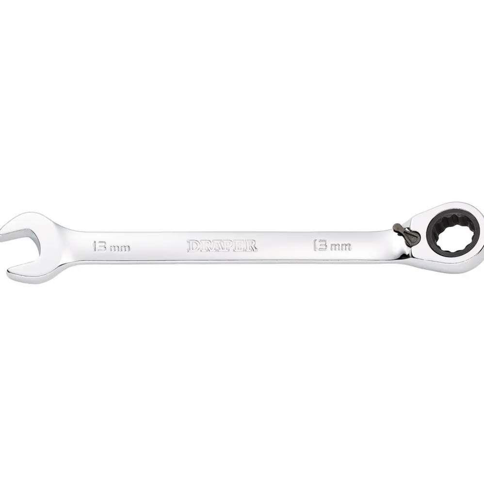Draper HI-TORQ® Metric Reversible Ratcheting Combination Spanner, 13mm
