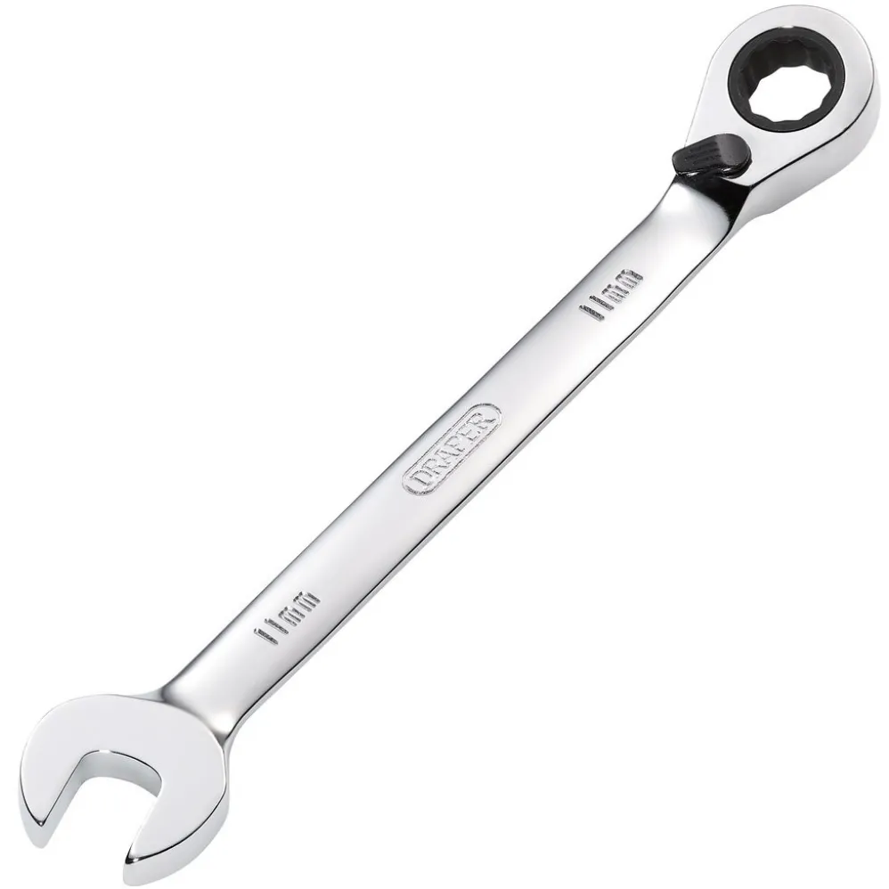 Draper HI-TORQ® Metric Reversible Ratcheting Combination Spanner, 11mm